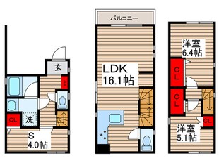 Kolet新柴又#03の物件間取画像